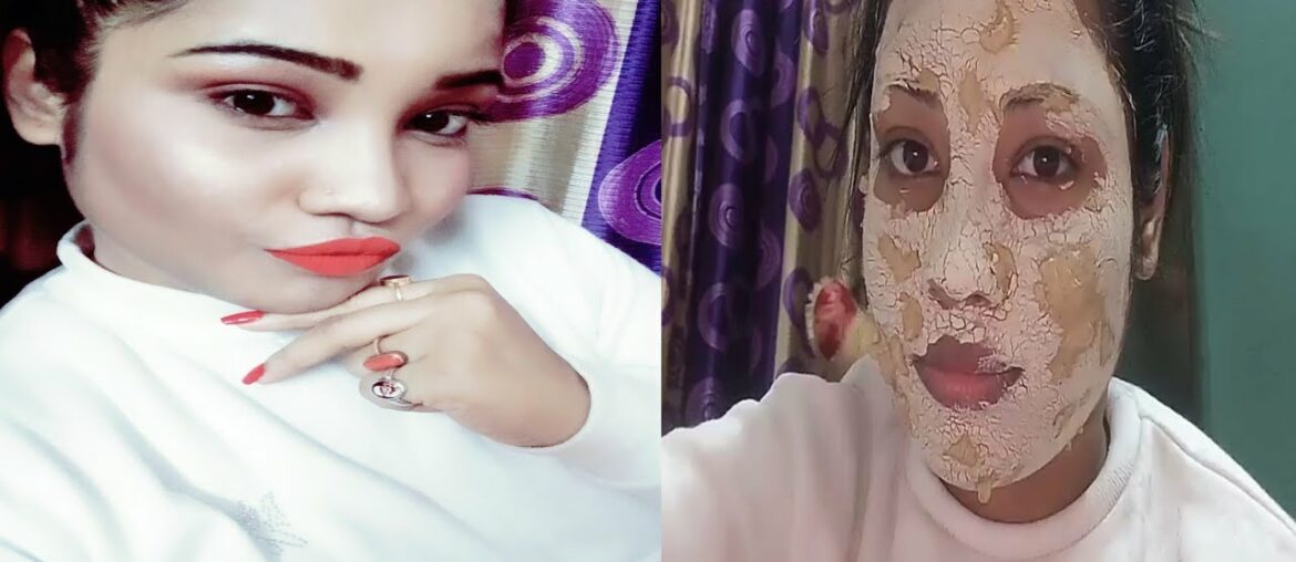 INSTANT GLOWING FACE PACK || Instant Glow Pack At home In Odia || Beauty With Loraju