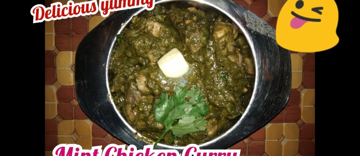 How to make Green Chicken recipe in Tamil|| Mint Chicken recipe