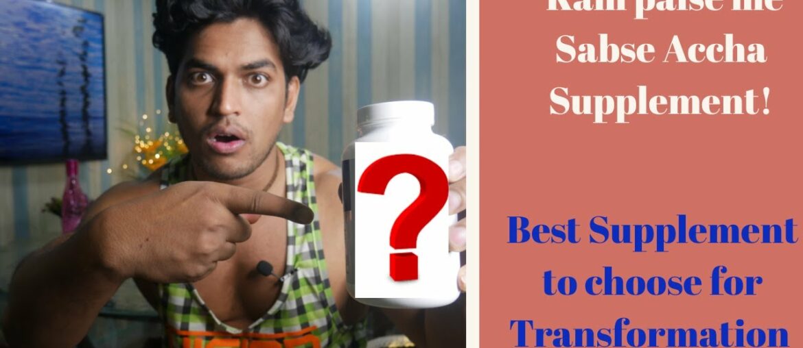 Best Supplement for Transformation|Sabse sasta| PART6
