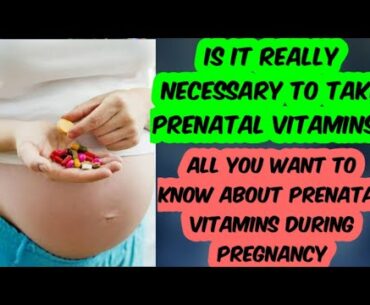 All you want to know about Vitamins during Pregnancy| English