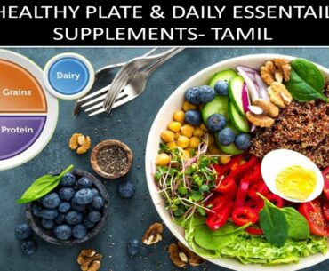 Healthy plate & natural essential supplement- Tamil- National nutrition week 2020