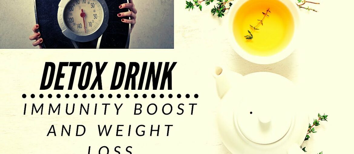 Detox Drink for weight loss and immunity boost. ginger & cumin seed. lemon & honey. Without sugar