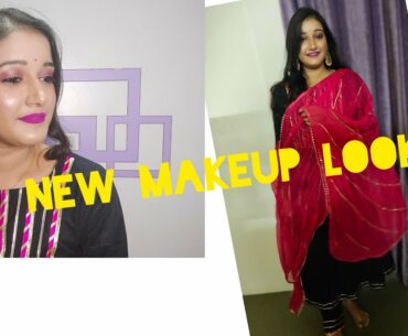 SIMPLE INDIAN WEDDING GUEST MAKEUP LOOK | GET READY WITH ME