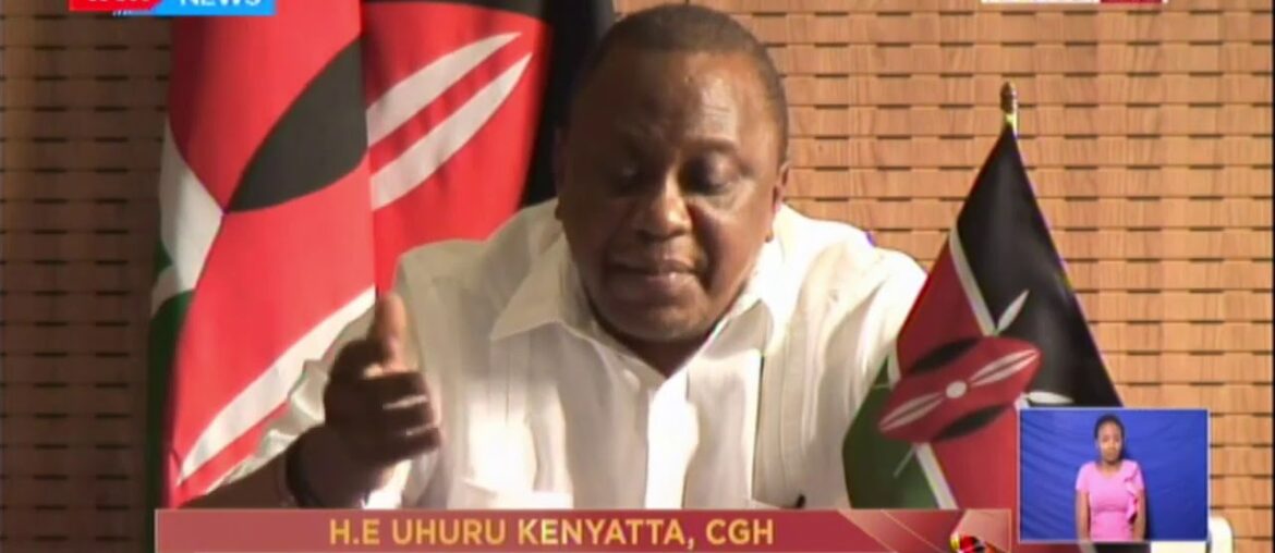President Uhuru Kenyatta explains key issues raised from the Covid-19 virtual conference