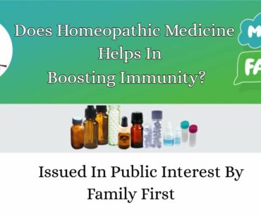 Does Homeopathic Medicine Helps In Boosting Immunity?