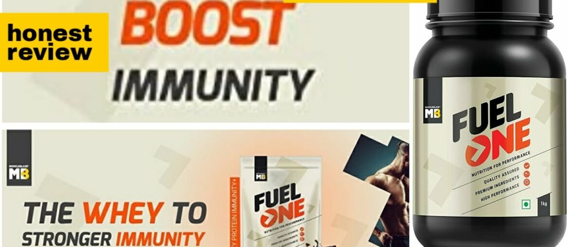MUSCLE BLAZE FUEL ONE WHEY PROTEIN CONCENTRATE HONEST REVIEW|INCREASES IMMUNITY FROM COVID-19?