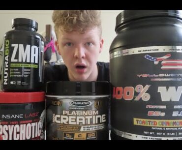 What Supplements I Take Plus Intense Full Chest Workout