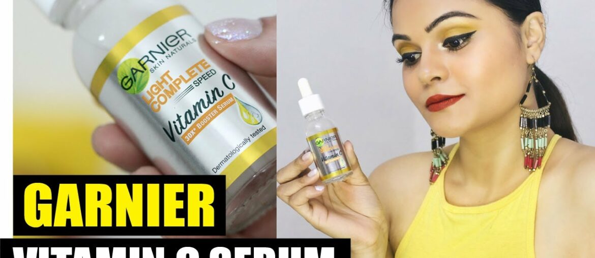 NEW GARNIER VITAMIN C SERUM REVIEW !