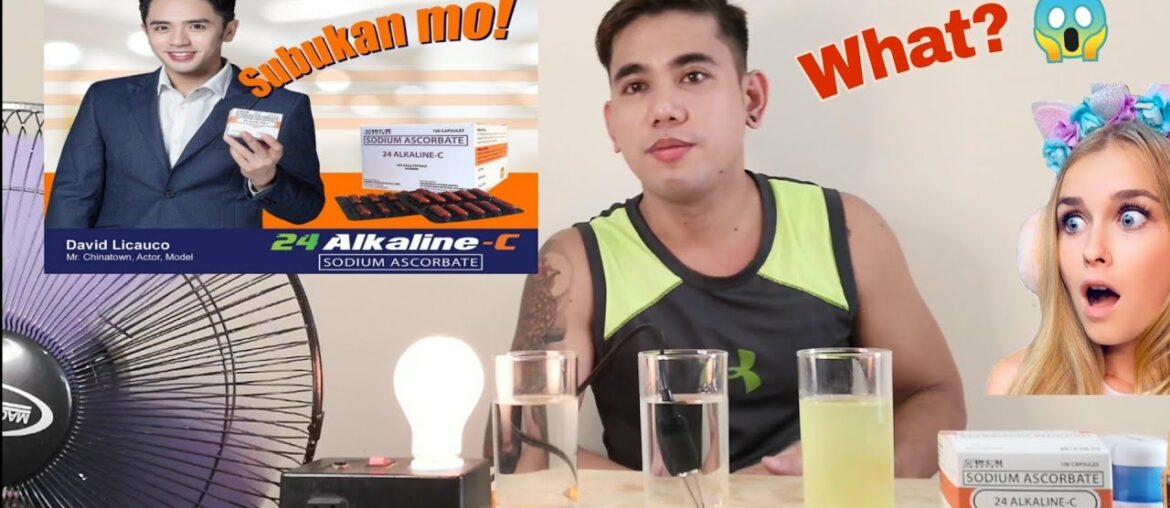 24 Alkaline Vit C Review and Experiment #24AlkalineC #VitaminC #Pandemic #Covid19