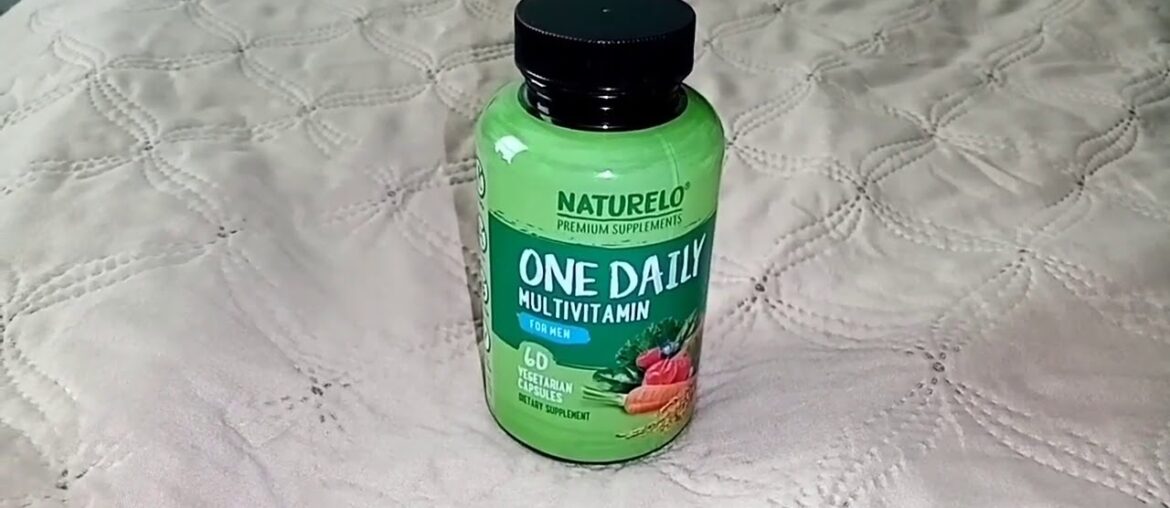 Naturelo One Daily Multivitamin For Men (REVIEW)