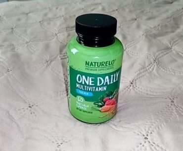 Naturelo One Daily Multivitamin For Men (REVIEW)