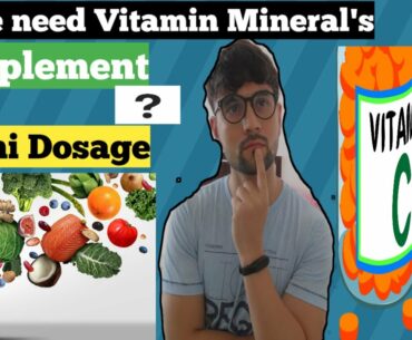 Vitamins Supplements Good or Bad ? Explained | FITMINDFITBODY