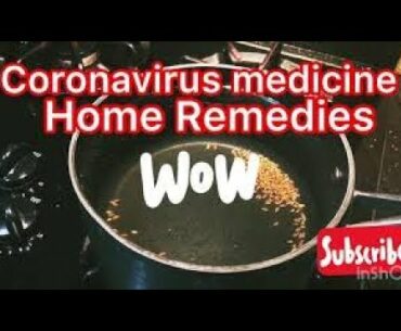Coronavirus medicine- homemade drink|COVID-19 home treatment|4 simple ingredients drink for all ages