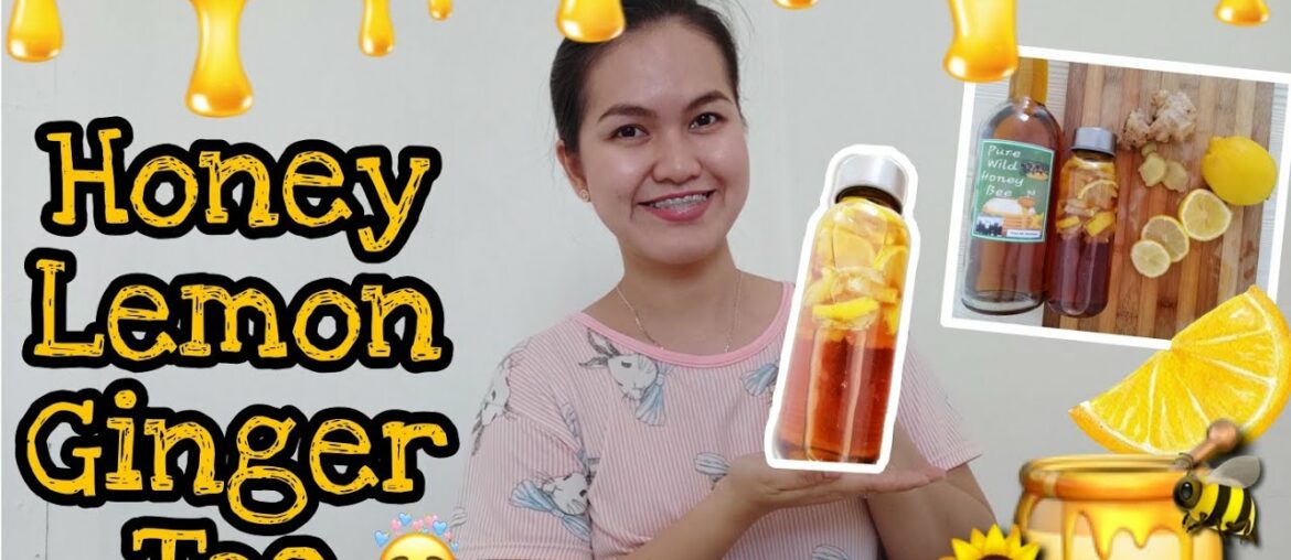 HONEY LEMON GINGER TEA | STARTER PACK TO BOOST YOUR IMMUNE SYSTEM