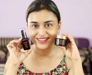 BEST VITAMIN C SERUM & NIGHT REPAIR CREAM  I GET GLOWING HYDRATED SMOOTH SKIN I THEOLY & LAVANTA