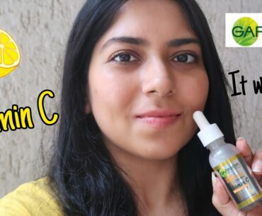 Garnier Vitamin C Serum Review | How to Use Vitamin C Serum