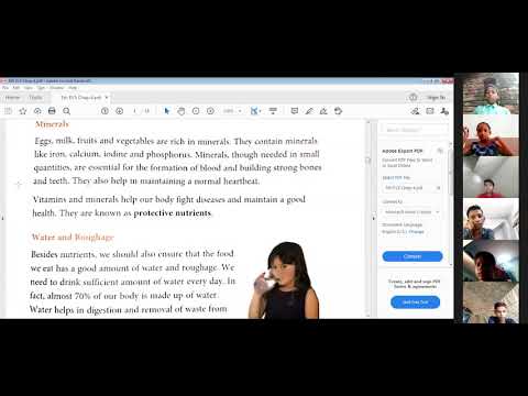 5th EVS Chap 4 Nutrition of Food {Vitamins and Minerals}