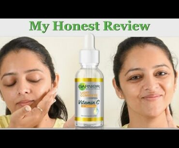Vitamin C serum kaise use karein | Garnier vitamin C serum review