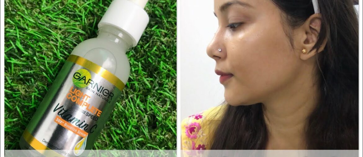 Garnier Vitamin C serum Review | Best vitamin C serum for face