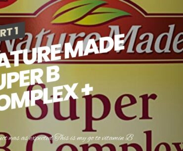 Nature Made Super B Complex + Vitamin C Tablets,