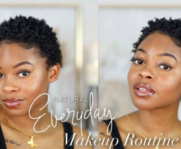 My "Everyday" Natural Makeup Look [ current favorite products + talk through ]