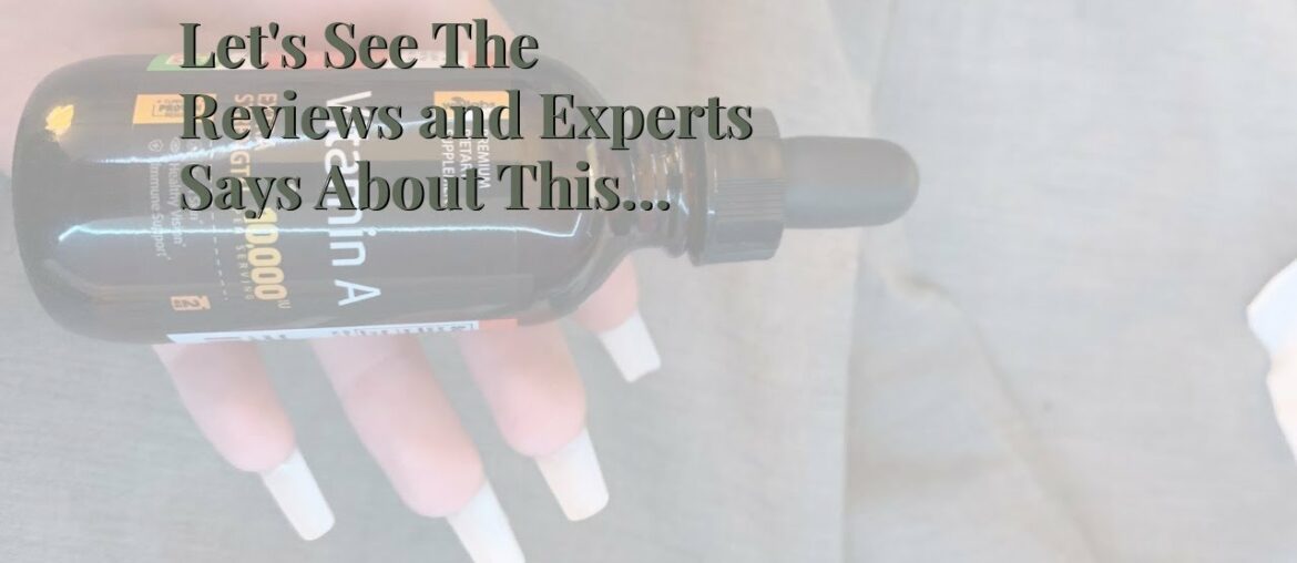 Let's See The Reviews and Experts Says About This Immune Support Vitamin A Supplement - Organic...