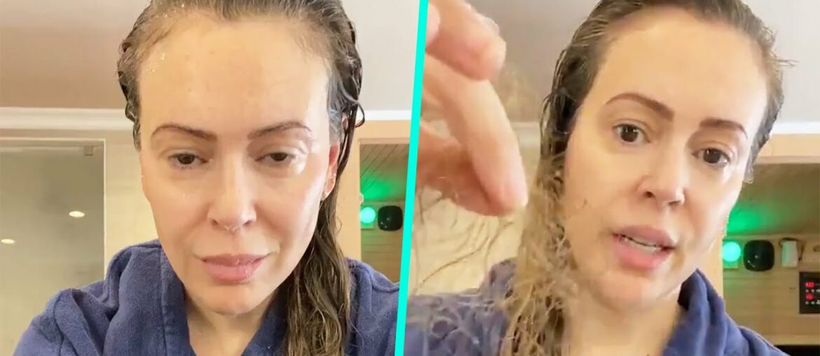 Alyssa Milano Reveals Shocking Hair Loss From COVID-19