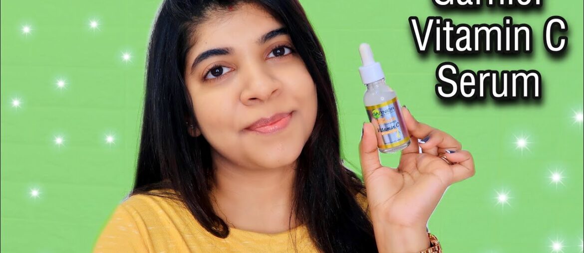 New Garnier Vitamin C Spot Reduction Serum Review + Giveaway