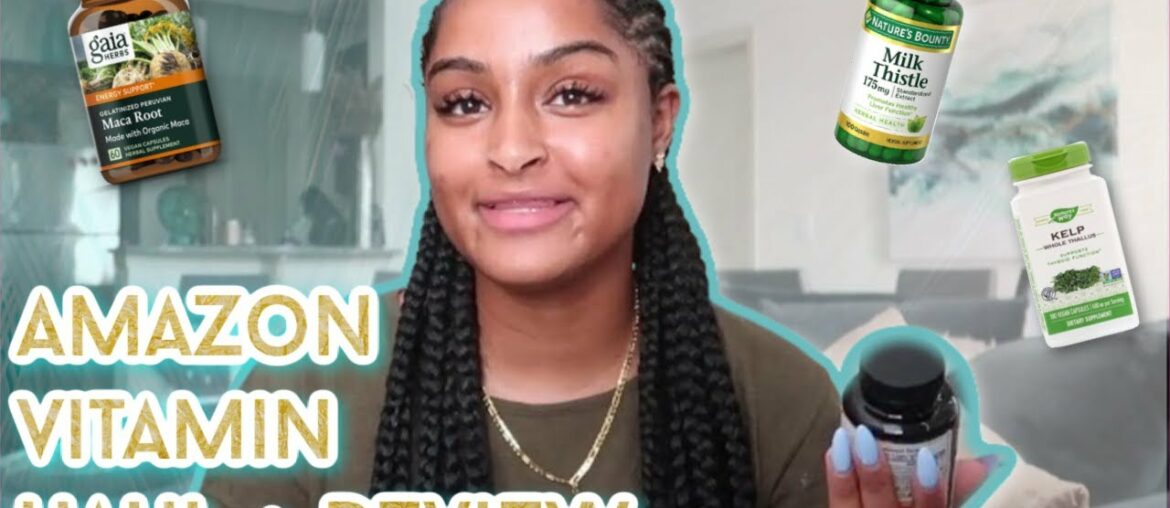 11 DAILY VITAMINS YOU NEED TO TAKE FOR CLEAR SKIN & GREAT HEALTH | AMAZON HAUL