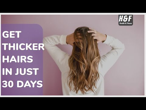 I Went from Thin to Thick Hair in Just a Week | Ways to Get Thicker Hair | Thicker hairs via YouTube