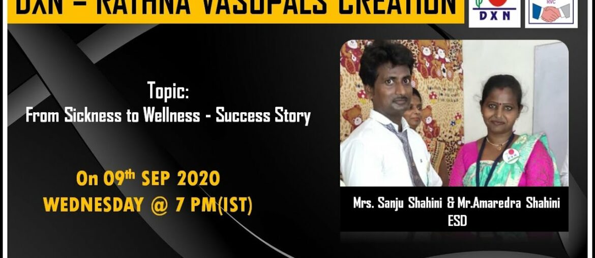 From Sickness to Wellness. Success Story of ESD Mrs.Sanju Shahini & Mr.Amaredra Shahini