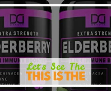 Let's See The Reviews and Experts Says About This Immune Booster Elderberry, Vitamin C, Zinc, V...