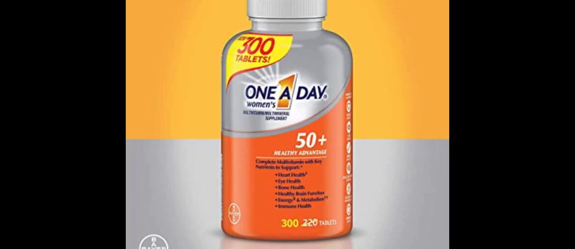 Review One A Day Expect More Men's 50+ Multivitamin, 300 Tablets