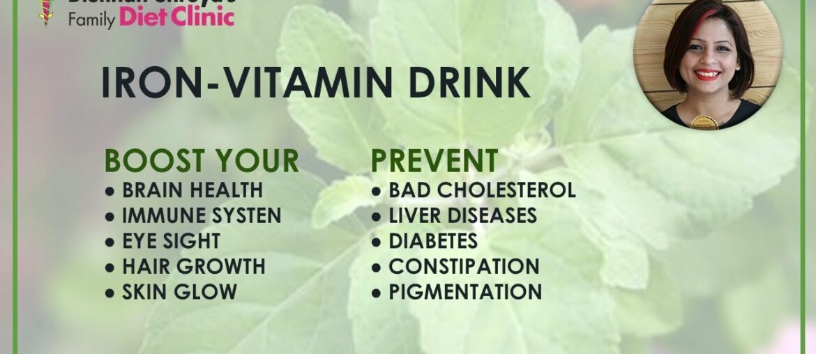 Iron Vitamin Drink -Dietitian Shreya