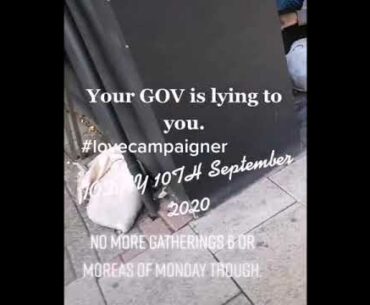 So far throughout corona virus I've counted 1298 people living on the street nationwide