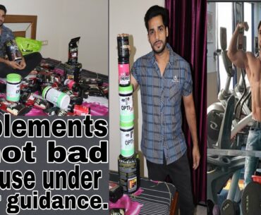 Supplements (Fitness guru bhatti) as a punjabi Munda.