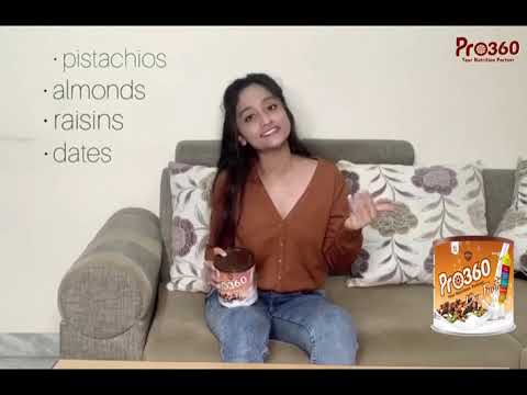 Boost your Immunity | Model Sindhucya shares her experience about Pro360 Dryfruits  protein powder