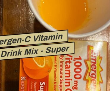 Emergen-C Vitamin C Drink Mix - Super Orange - 60 ct