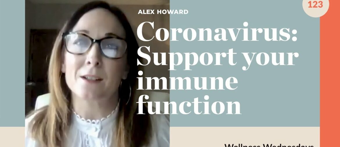 Coronavirus - Support your immune function | Everyday Alex 123
