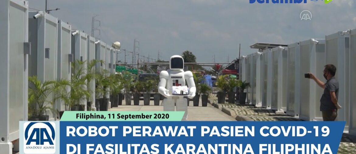 Robot Perawat di FIliphina  Dirancang Kelompok Siswa, Bertugas Melayani Pasien Covid 19
