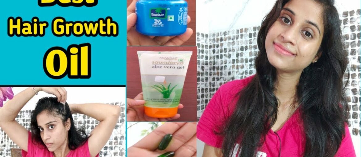 Coconut Oil + Aloe vera + Vitamin E For Hair Growth | How To Grow Hair Fast | Hair Growth Remedies