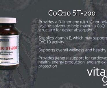 CoQ10 ST-200 | The Vitamin Group