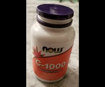 NOW Supplements, Vitamin C-1,000 with 100 mg of Bioflavonoids, Antioxidant Protection*, 100 Veg...