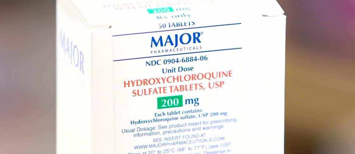 A new study suggests hydroxychloroquine is effective in treating COVID-19