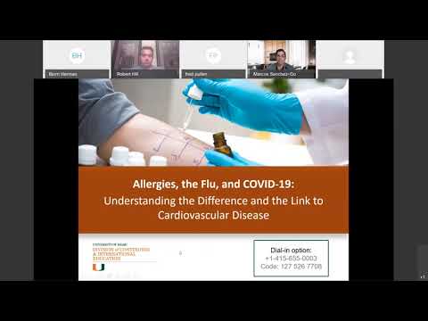 Allergies, the Flu and COVID-19: Understanding the Difference and the Link to Cardiovascular Disease