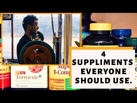 4 SUPPLIMENTS EVERYONE SHOULD USE | FITNESS.