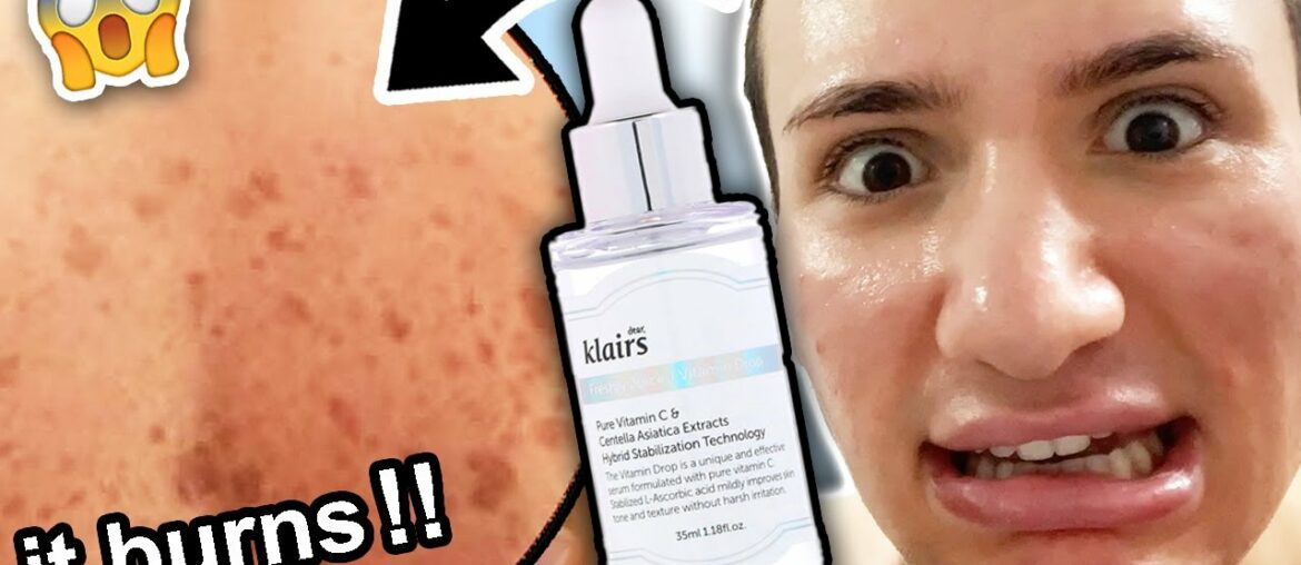 I tried Klairs FRESHLY JUICED VITAMIN DROP Vitamin C Serum for ONE WEEK!! (she's useless yall)