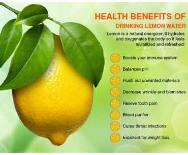 5 Lemon Water Benefits | Detox | Covid-19