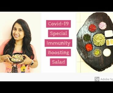 COVID-19 Special Homemade Salad ||  DIY Homemade Immunity Boosting Salad