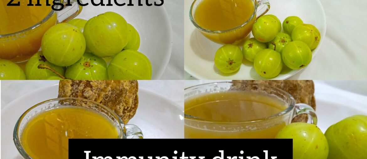 best immunity drink recipe/gooseberry and jaggery/mama and girls/easy immunity drink
